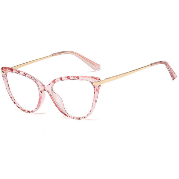 Rame de ochelari unisex Ochelari Vintage Milameri roz cu protectie calculator