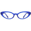 Rame de ochelari Ochelari Vintage Cat Eye Tomy Albastri