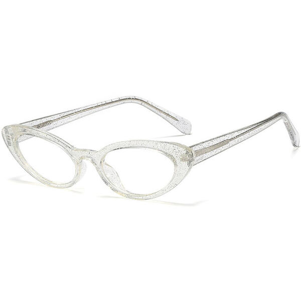 Rame de ochelari Ochelari Vintage Cat Eye Tomy cu sclipici