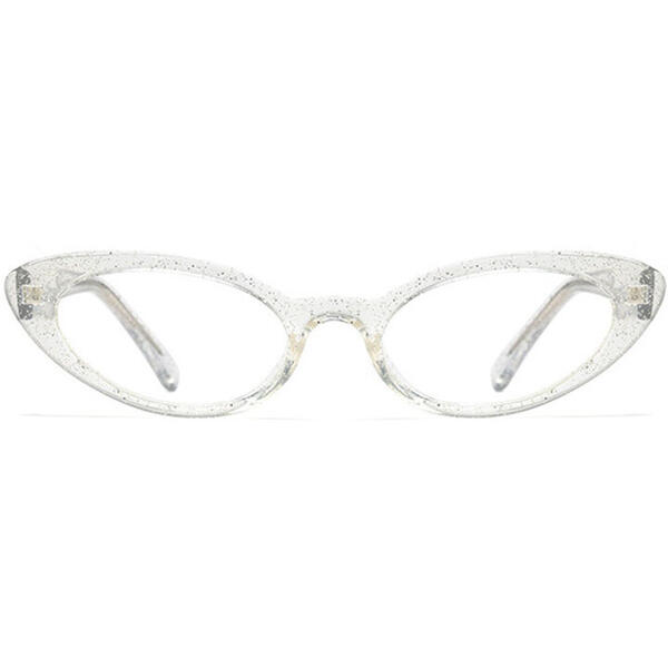 Rame de ochelari Ochelari Vintage Cat Eye Tomy cu sclipici