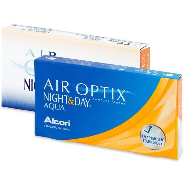 Lentile de Contact Alcon Air Optix Night & Day Aqua lunare 3 buc