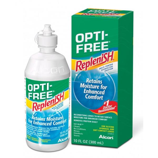 Solutie intretinere lentile de contact Alcon Opti-Free RepleniSH 300 ml