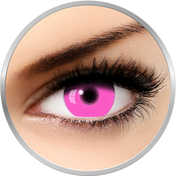 Fantaisie UV Glow Pink - lentile de contact pentru Halloween anuale - 365 purtari (2 lentile/cutie)